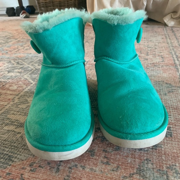 UGG Mini Bailey Button Boots - Picture 3 of 6